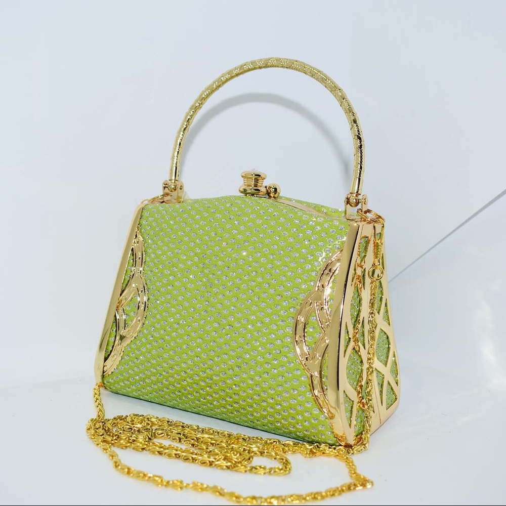 Lime green beautiful unique handmade in India